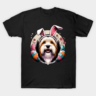 Tibetan Terrier Celebrates Easter with Joyful Spirit T-Shirt